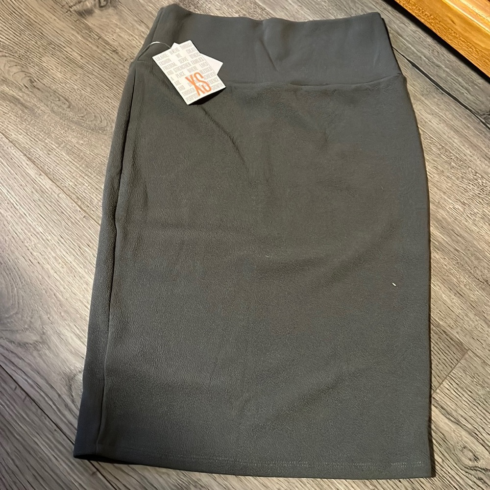LuluRoe pencil skirt, grey